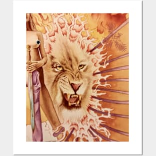 lion of Judah roars Posters and Art